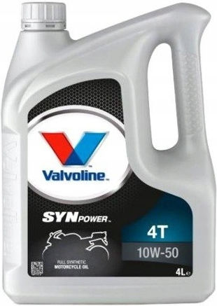 Valvoline SynPower 4T 10W-50 Συνθετικό Λάδι Μοτοσυκλέτας για Τετράχρονους Κινητήρες 4lt