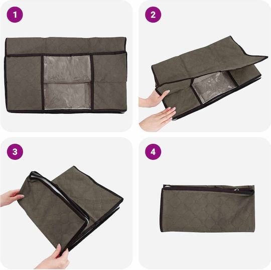 vidaXL Κουτί Αποθήκευσης Ρούχων 50x30x25cm 6τμχ