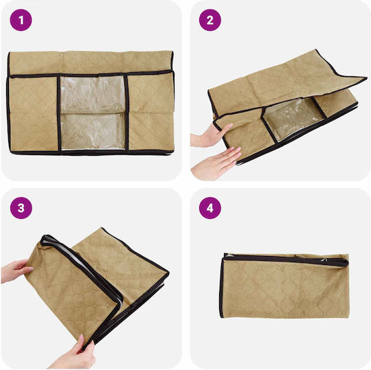 vidaXL Κουτί Αποθήκευσης Ρούχων 70x40x18cm 6τμχ