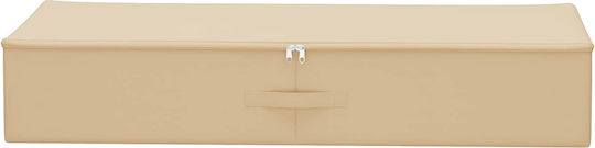vidaXL Fabric Clothing Storage Box in Beige Colour 90x48x15cm