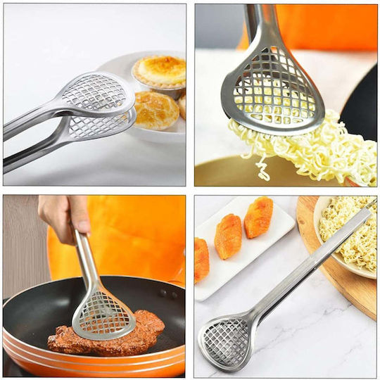 SteweHome Serving Tong Made of Stainless Steel