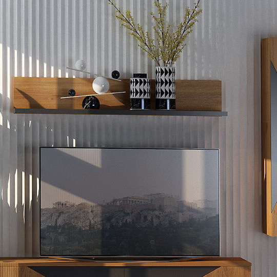 Shelf Wall Jakarta 145x29x25cm Oak Shelf Wall Jakarta 145x29x25cm Oak