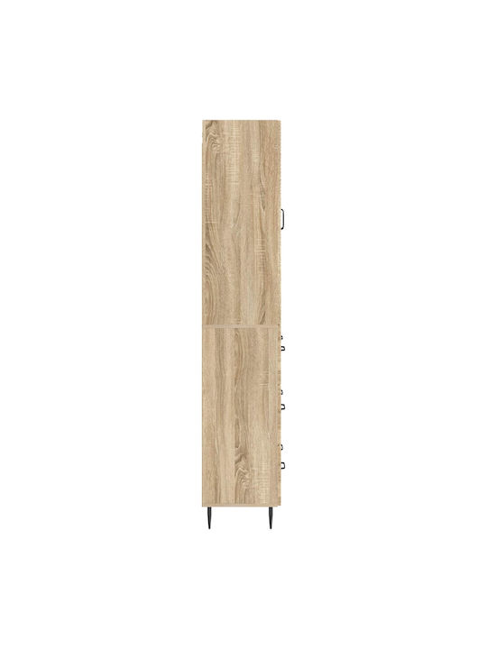 Βιβλιοθήκες Μπεζ (2τμχ) 66x34.5x90εκ.