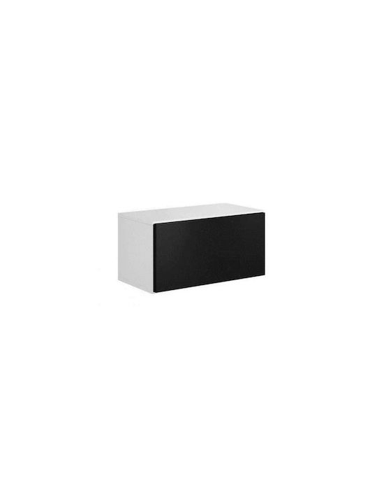 Roco RO3 Кремащо Шкаф Витрина За Дневна От ПДЧ С Осветление Бял 39x75x37см