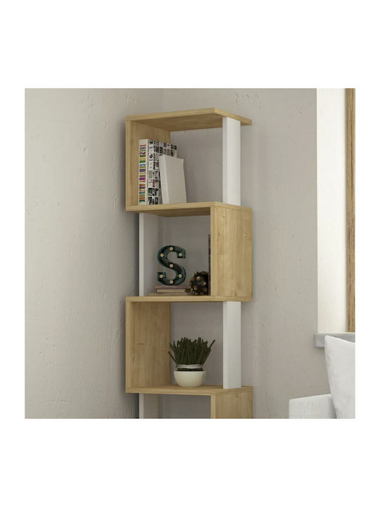 Bookcase Raymond White 35x30x161cm