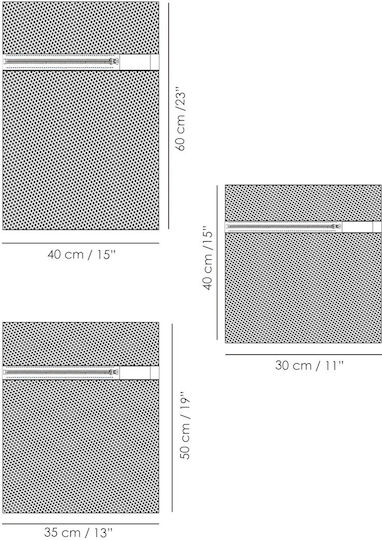 SteweHome Non-Slip Set Bath Mats STE-036351-P36351 Grey 55x35cm 6 Pieces