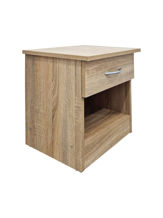 Ράφι Flear Oak Με Ανθρακί 179x14.5x76.2εκ.
