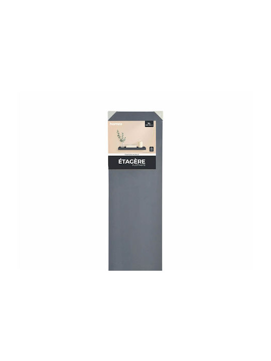 Wall Shelf Homea Anthracite 75x22.8x3.4cm