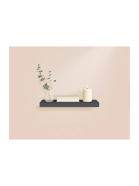 Wall Shelf Homea Anthracite 75x22.8x3.4cm