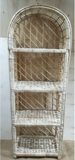 Βιβλιοθήκη Λευκή 30x31x140εκ. STE-016342-P16342 Βιβλιοθήκη Λευκή 30x31x140εκ. STE-016342-P16342