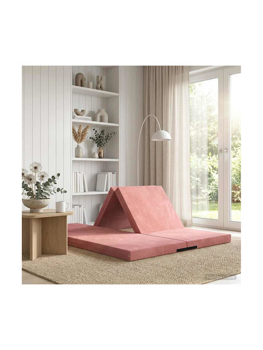 Doppelsitzer Sofa Bett Rosa 140x67x45cm