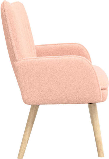 Doppelsitzer Sofa Rosa 115x61x87cm