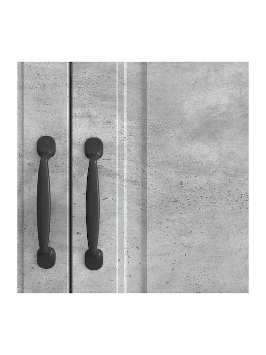 Wooden Sideboard Gray 66x34.5x87cm