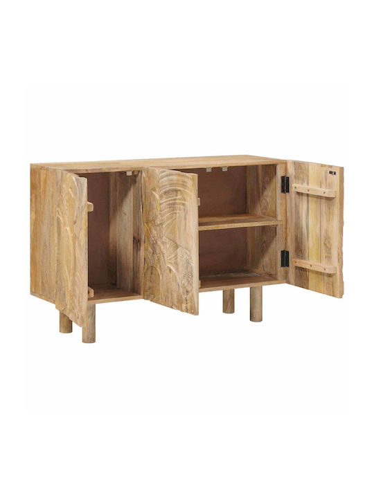 Bufet Din Lemn Bej 100x30x65cm