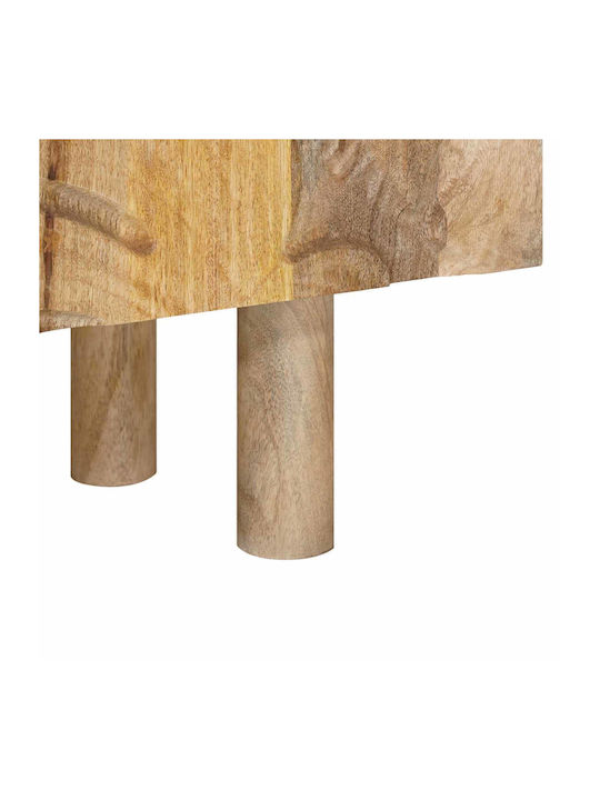 Bufet Din Lemn Bej 100x30x65cm