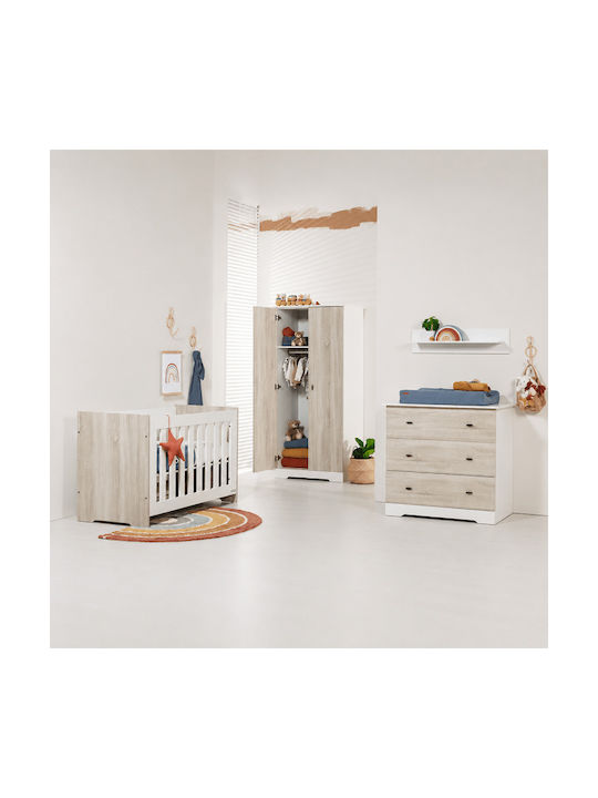Kidscom Σετ Βρεφικού Δωματίου με Κρεβάτι & Συρταριέρα