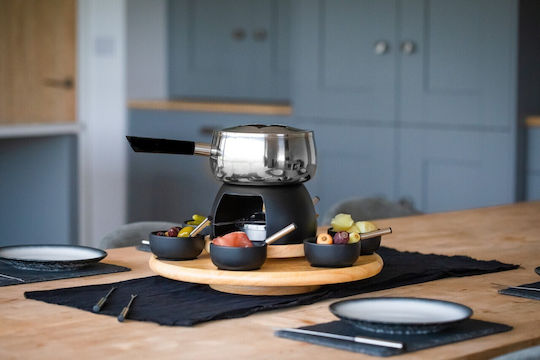 Kitchen Craft Artesà Σκεύος για Φοντύ με Ρεσώ Μεταλλικό 38x38x31cm
