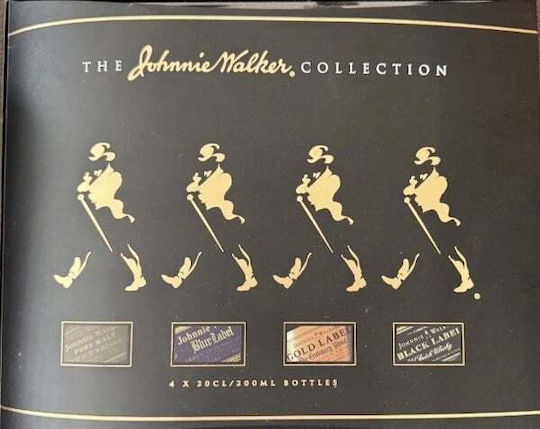 Johnnie Walker Σετ Μινιατούρες Ποτών Collection 4τμχ 200ml