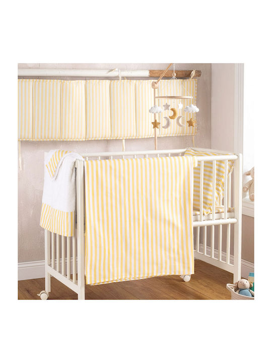Rythmos Duvet Crib Yellow 110x150cm