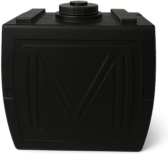 Mavil 9-750 Horizontal Narrow Plastic Storage Tank 750lt for Water / Petroleum / Oil Black