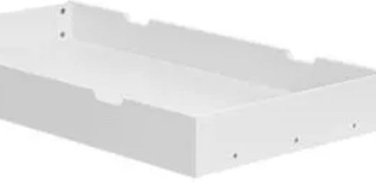 Συρτάρι Κρεβατιού Λευκό 140x70cm