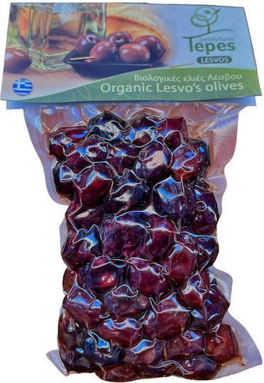 Organic Damastes Olives Tepes Vacuum 200g