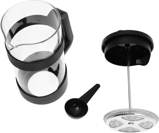 KING Hoff Manual Filter Coffee Maker Stainless Steel Black 600ml