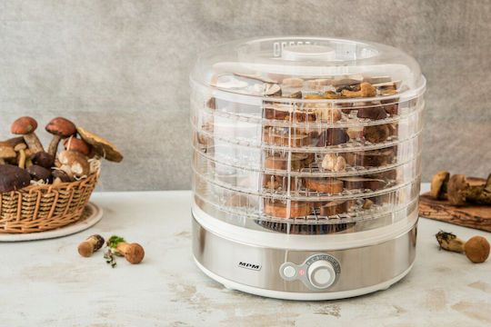 MPM MSG-11 Lebensmittel-Dehydrator mit 5 Regalen