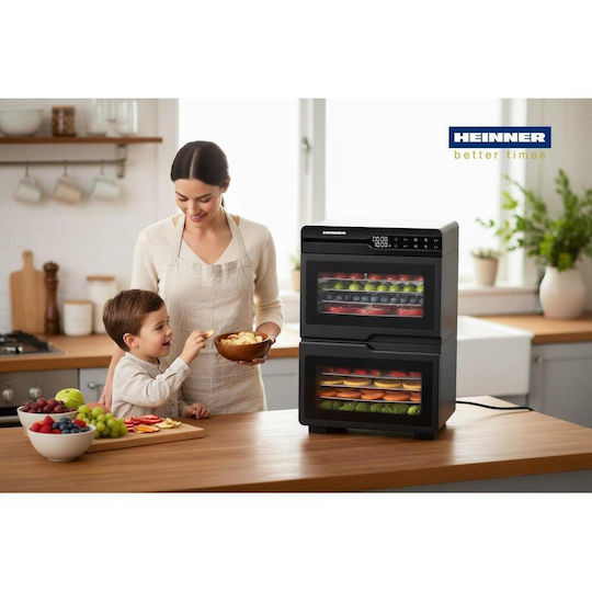 Heinner Food Dehydrator with 12 Shelves and Adjustable Temperature 35-80°C