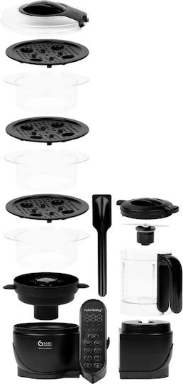 Babymoov Food Steamer with 2.25L Level Cooking