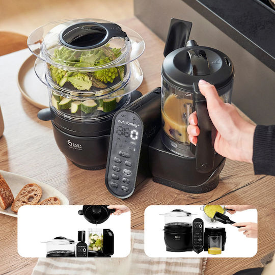 Babymoov Food Steamer with 2.25L Level Cooking