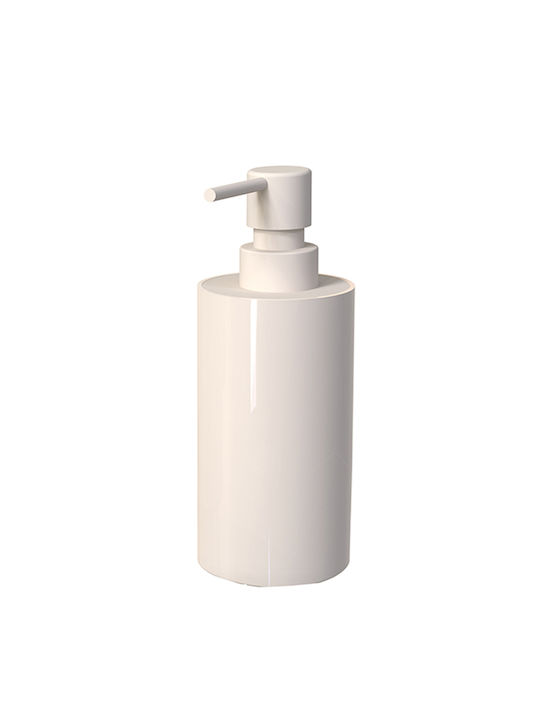 SteweHome Bathroom Accessory Set Plastic Beige 5 Pieces