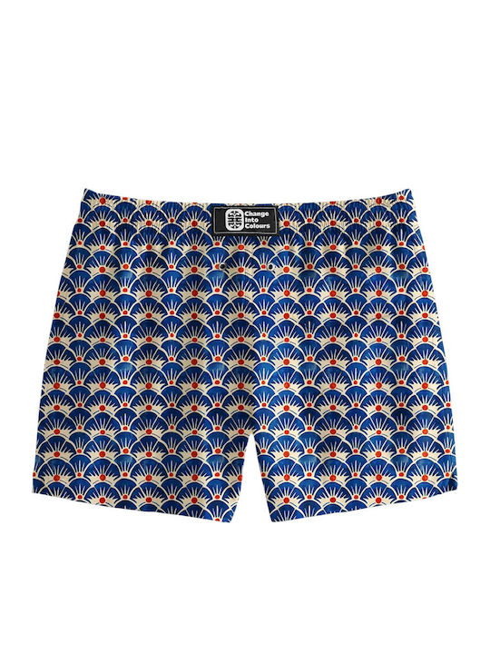 Herren-Bademode Kurze Hosen Blau