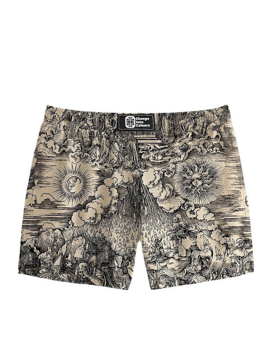Herren-Bademode Kurze Hosen Grau