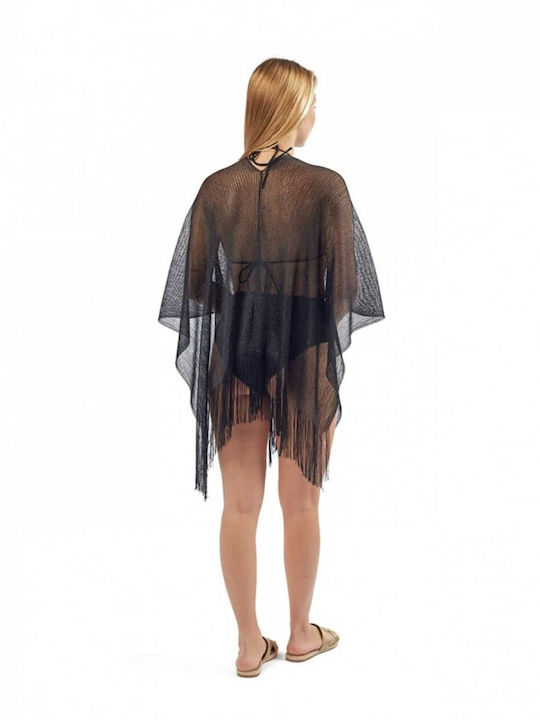 Verde Women's Maxi Beach Caftan Black