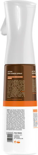 Frezyderm Active Αντηλιακή Κρέμα Προσώπου & Σώματος SPF50+ με Χρώμα σε Spray 275ml