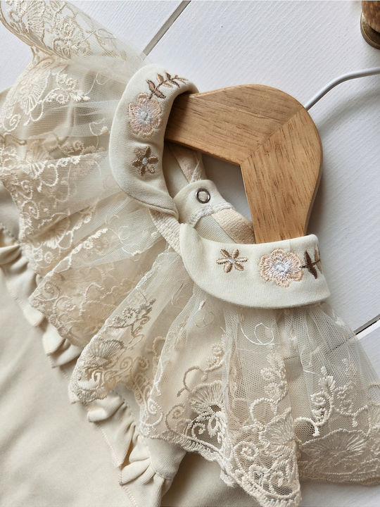 SteweHome Beiger Baby-Strampler