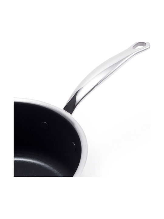 Green Pan Комплект Съдове за Готвене от Неръждаема Стомана с Керамично Покритие 3 Части