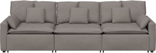Canapea Cu Trei Locuri Tabac Maro 324x105x64cm