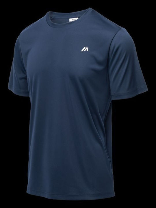 Sportliches Kurzarm T-Shirt Silber