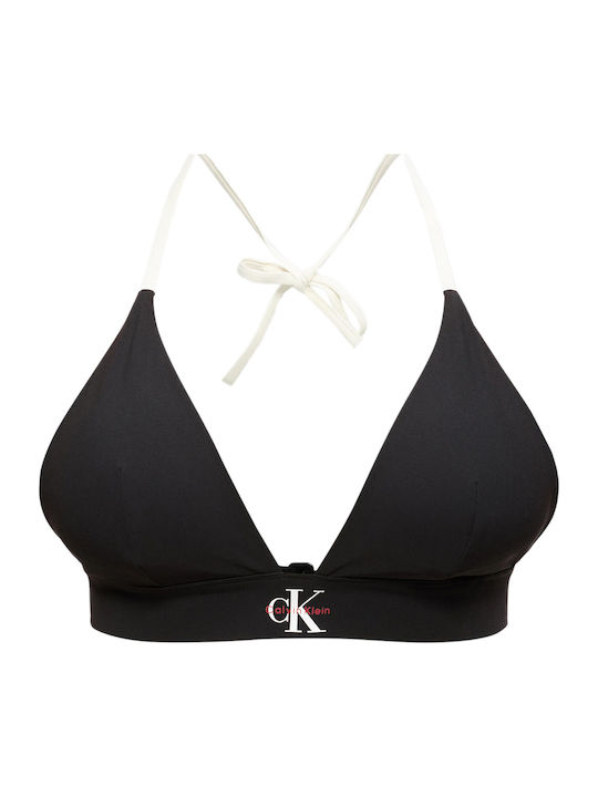 Bikini Triangle With Padding Black