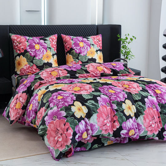 Cotton Market Подредба Двойна 200x200 см Розова