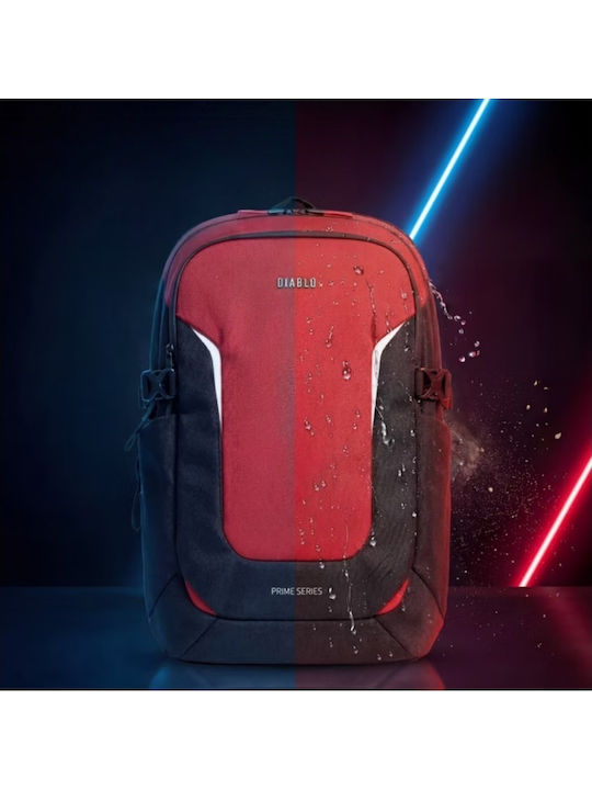 Diablo Τσάντα Πλάτης για Laptop 15.6" σε Μαύρο χρώμα