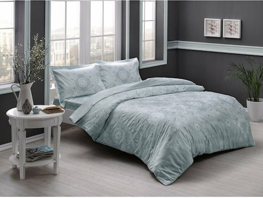 Tac Set Huse Pentru Pilote Simplu 160x220cm Verde Mentă