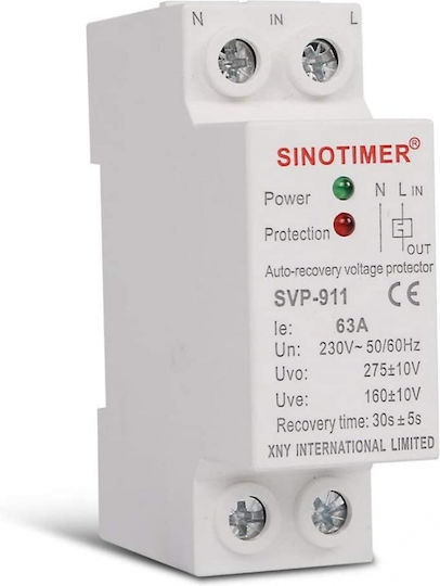 Sinotimer Comutator De Șină 230V 63A