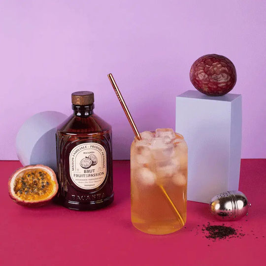 Bacanha Passionsfrüchte Geschmack Sirup Bio 400 Ml Wasser Limonade Cocktails