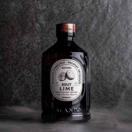 Bacanha Lime Flavor Organic Syrup 400 Ml Water Lemonade Cocktails