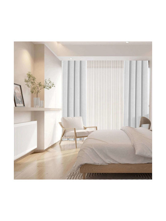 Verdunkelungsvorhänge Set mit Grommets Beige 140x260cm