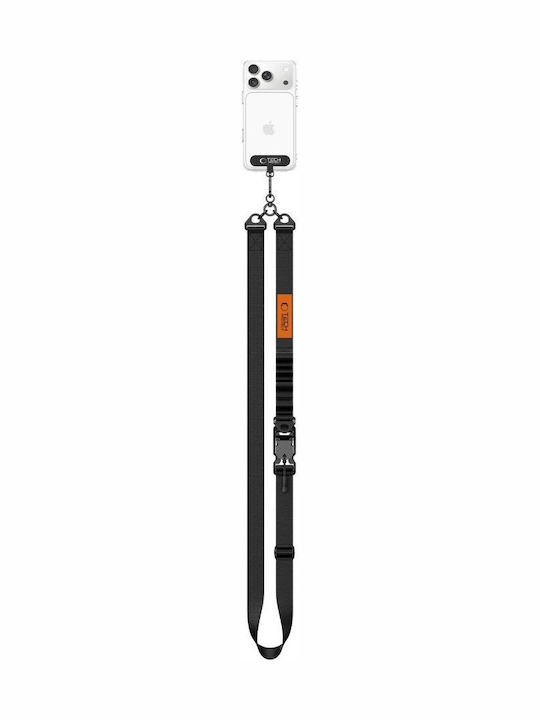 Tech-protect C9s Rope Crossbody Black Orange