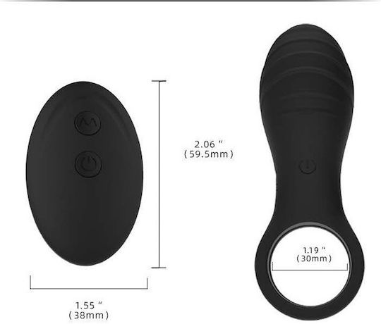 Ophelia's Dream Toys Remote Controlled Vibrating Cock Ring 10cl-16-17
